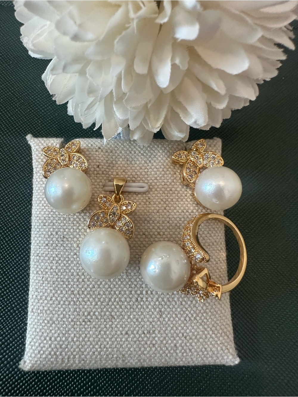 Authentic South sea pearls in micron settings